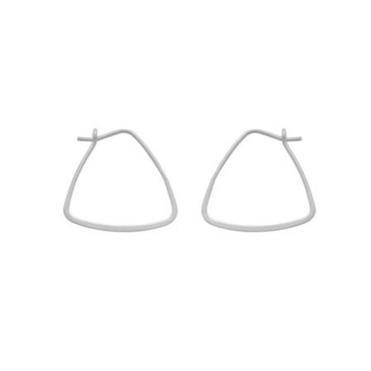 Rounded Triangle Wire Hoop