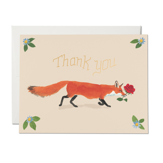 Little Fox Thank You Cards (Box Set)