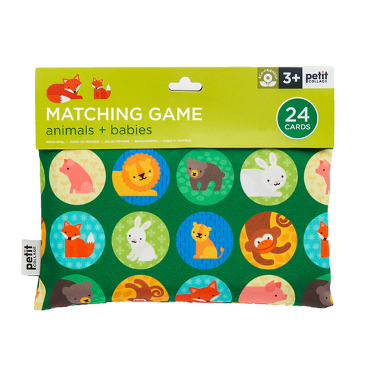 Animals + Babies Matching Game