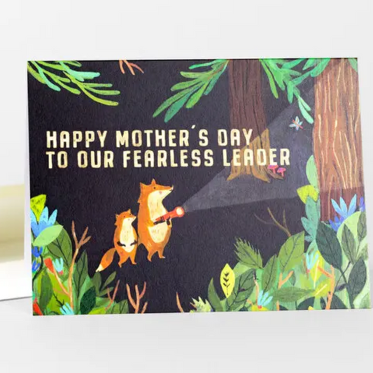 Fearless Leader Mother's Day Card