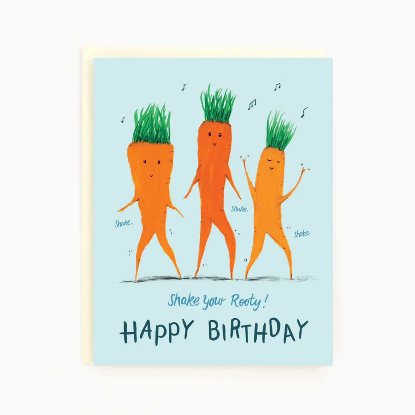 Shake Your Rooty Birthday Card