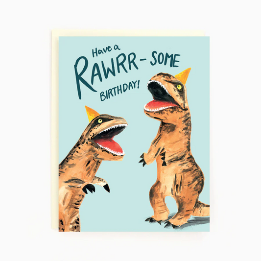 Rawrr-some Birthday Card