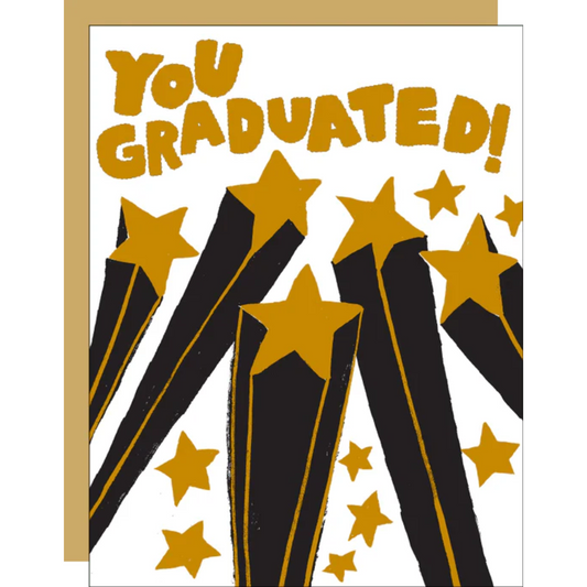 Gold Star Grad Card