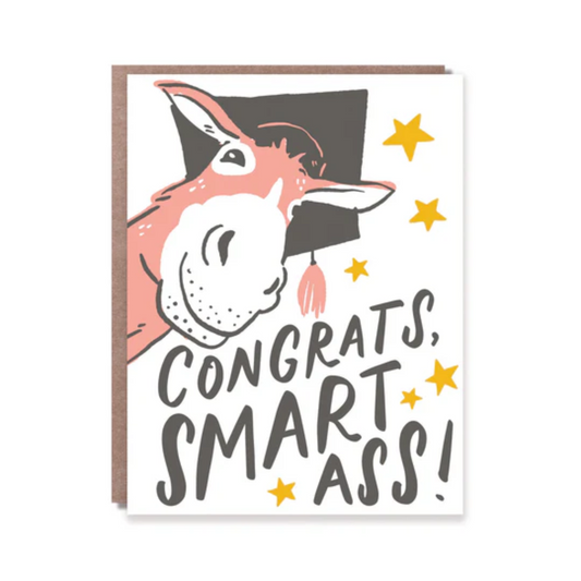 Congrats Smart Ass Card