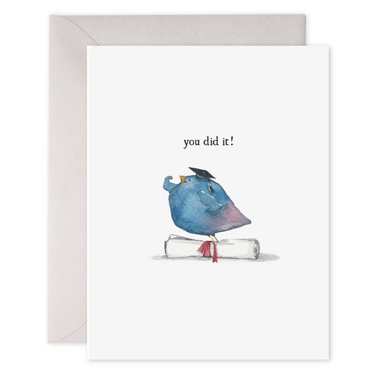 Birdy You Did It Grad Day Card