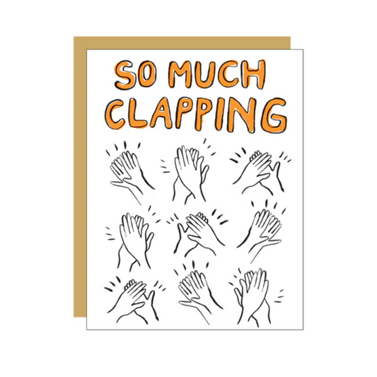 So Much Clapping Card