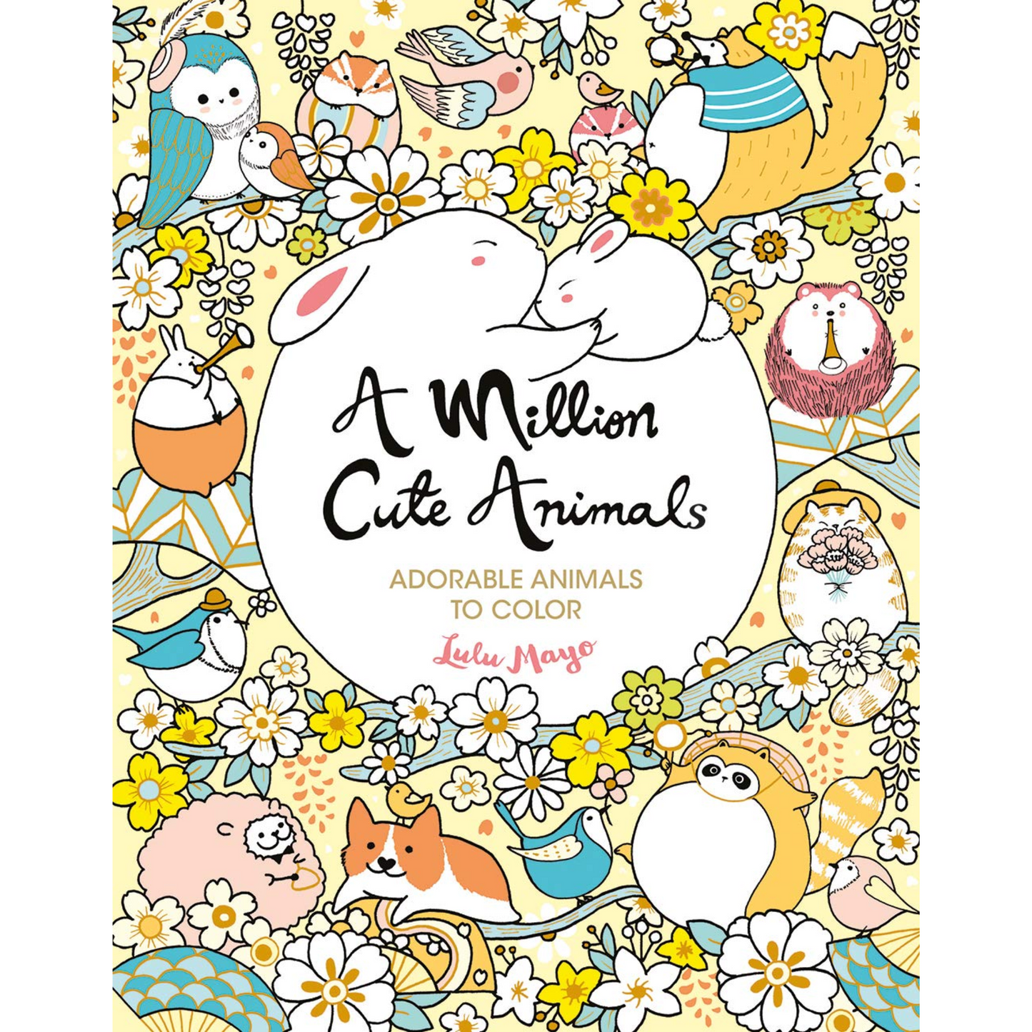 A Million Cute Animals: Adorable Animals to Color