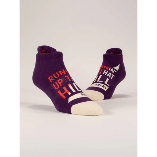 Runnin' Up That Hill Sneaker Socks