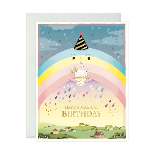 Rainbow Birthday Card