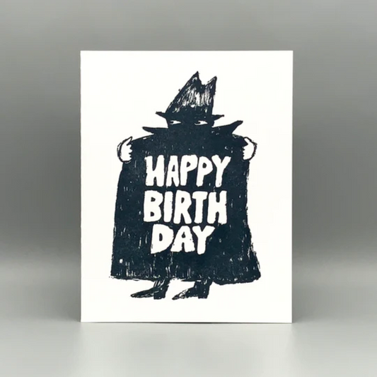 Coat Happy Birthday Card
