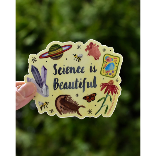 Science Is Beautiful Sticker