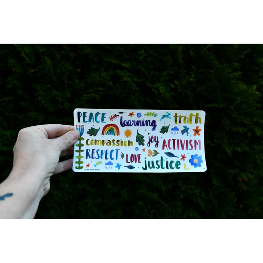 Shared Values Sticker