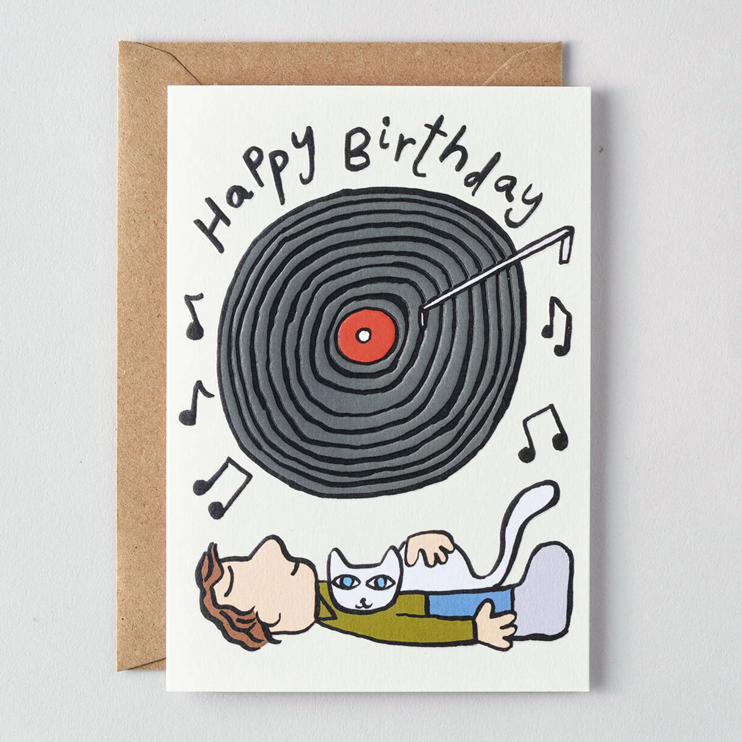 Happy Birthday Vinyl Card