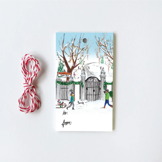 Toronto Bellwoods Holiday Gift Tags