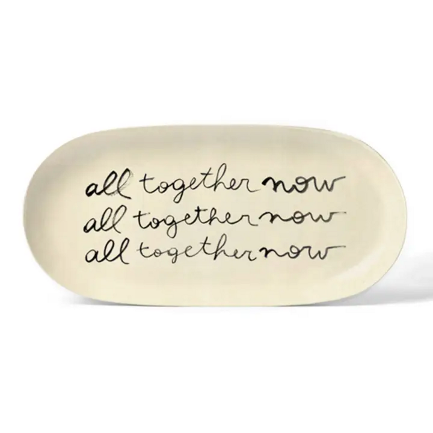 All Together Now Enamel Tray