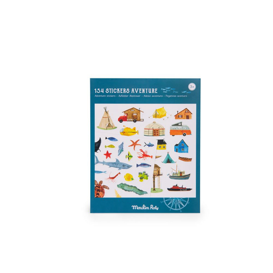 L'Explorateur Adventure Sticker Book