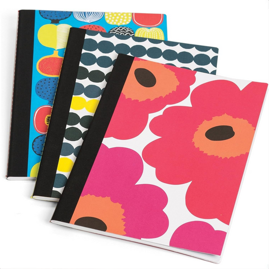 Marimekko Unikko/Poppies Notebook Set