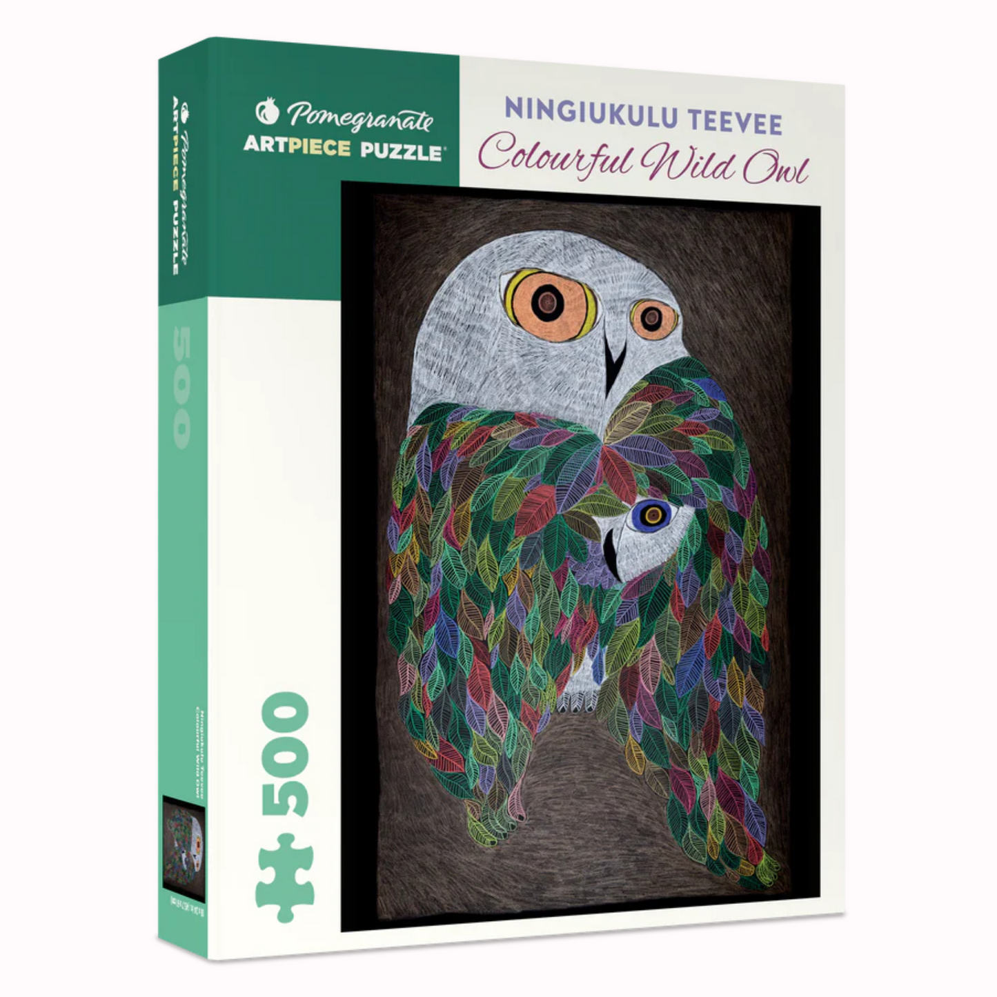 Colourful Wild Owl 500 Piece Puzzle
