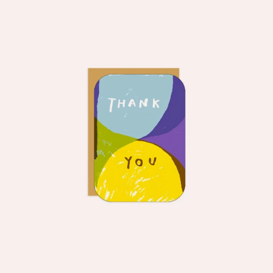 Color Study Thank You Card