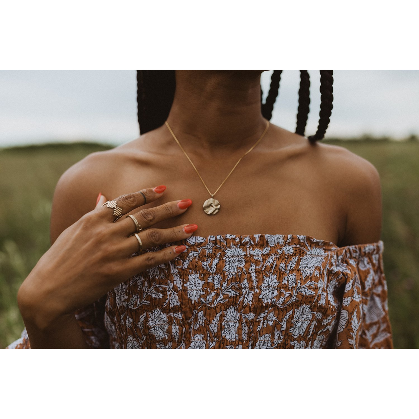 Orb Medallion Necklace