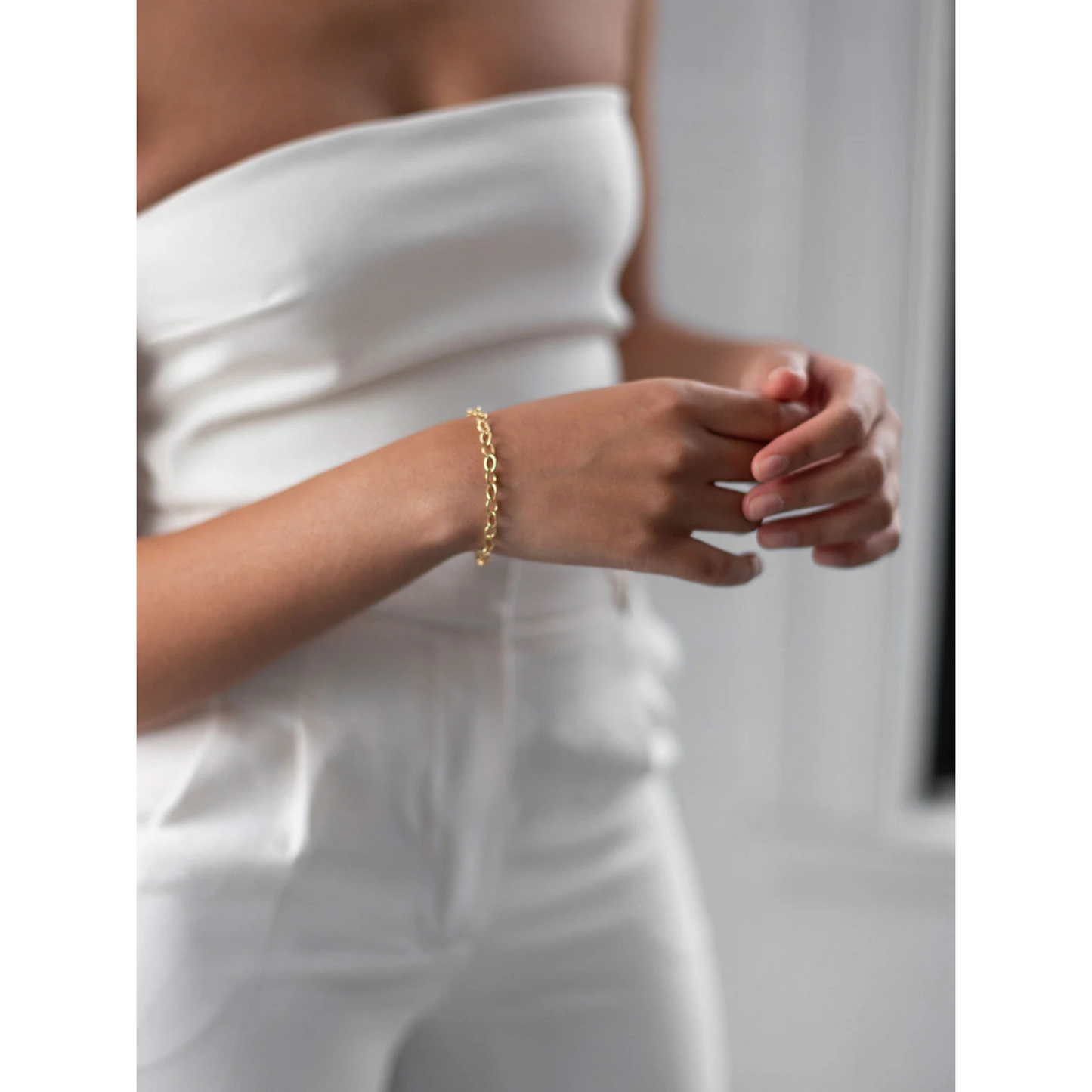 Lou Gold Chain Bracelet
