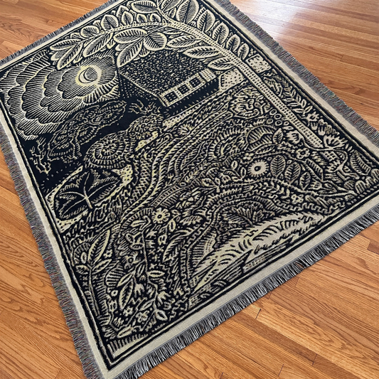 Waldhaus Cabin Design Jacquard Throw