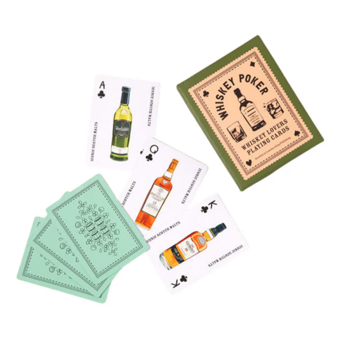Whiskey Poker Playing Cards