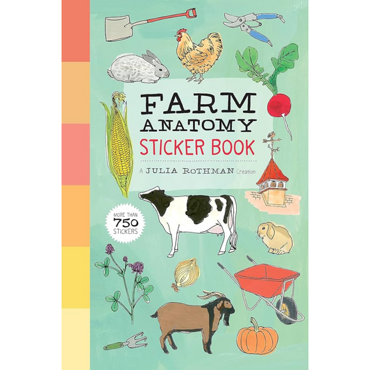 Farm Anatomy Sticker Book