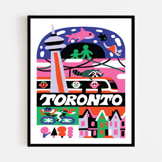 Toronto Icons Art Print