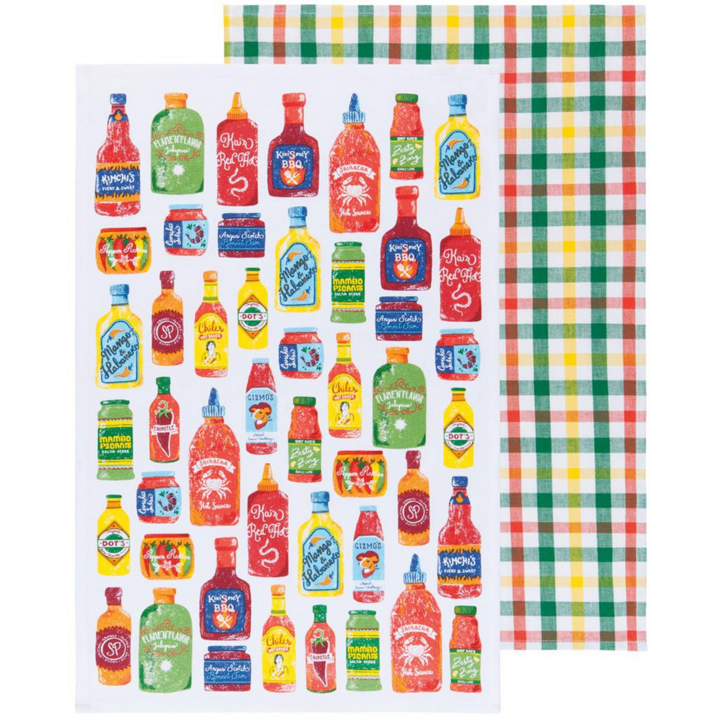 Hot Sauce Tea Towel Set