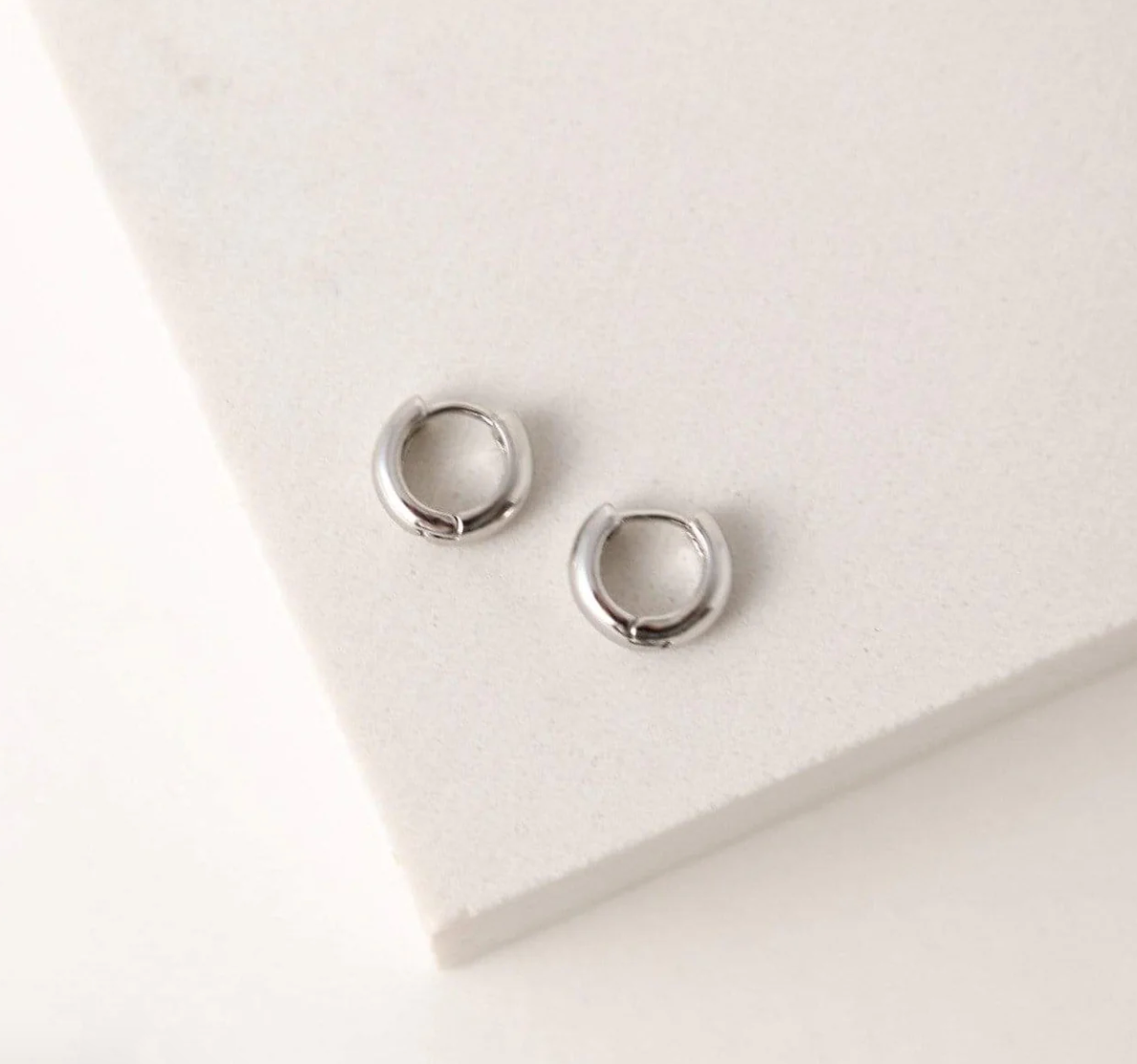 Bea Huggie Hoop Earrings