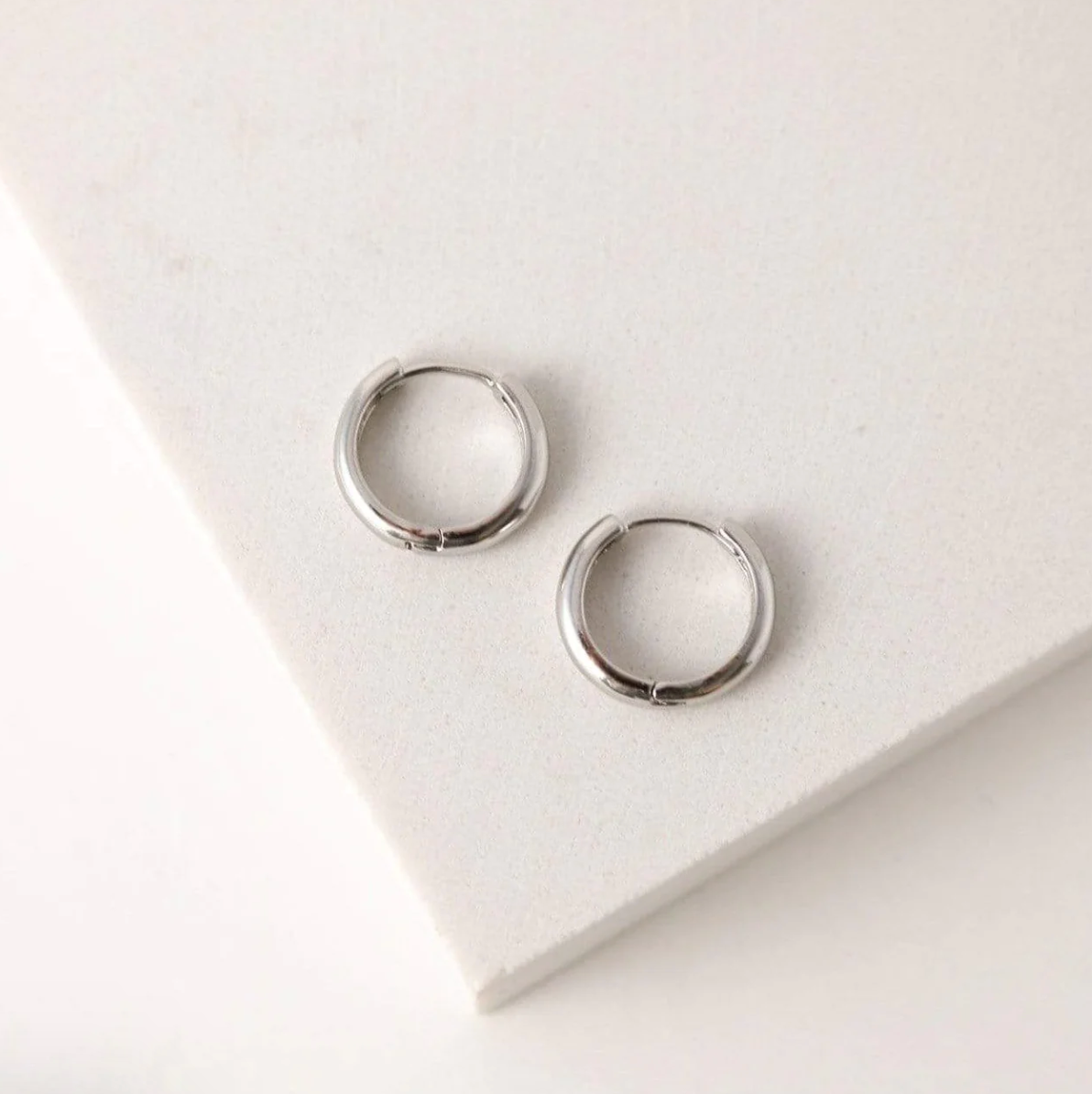 Bea Huggie Hoop Earrings