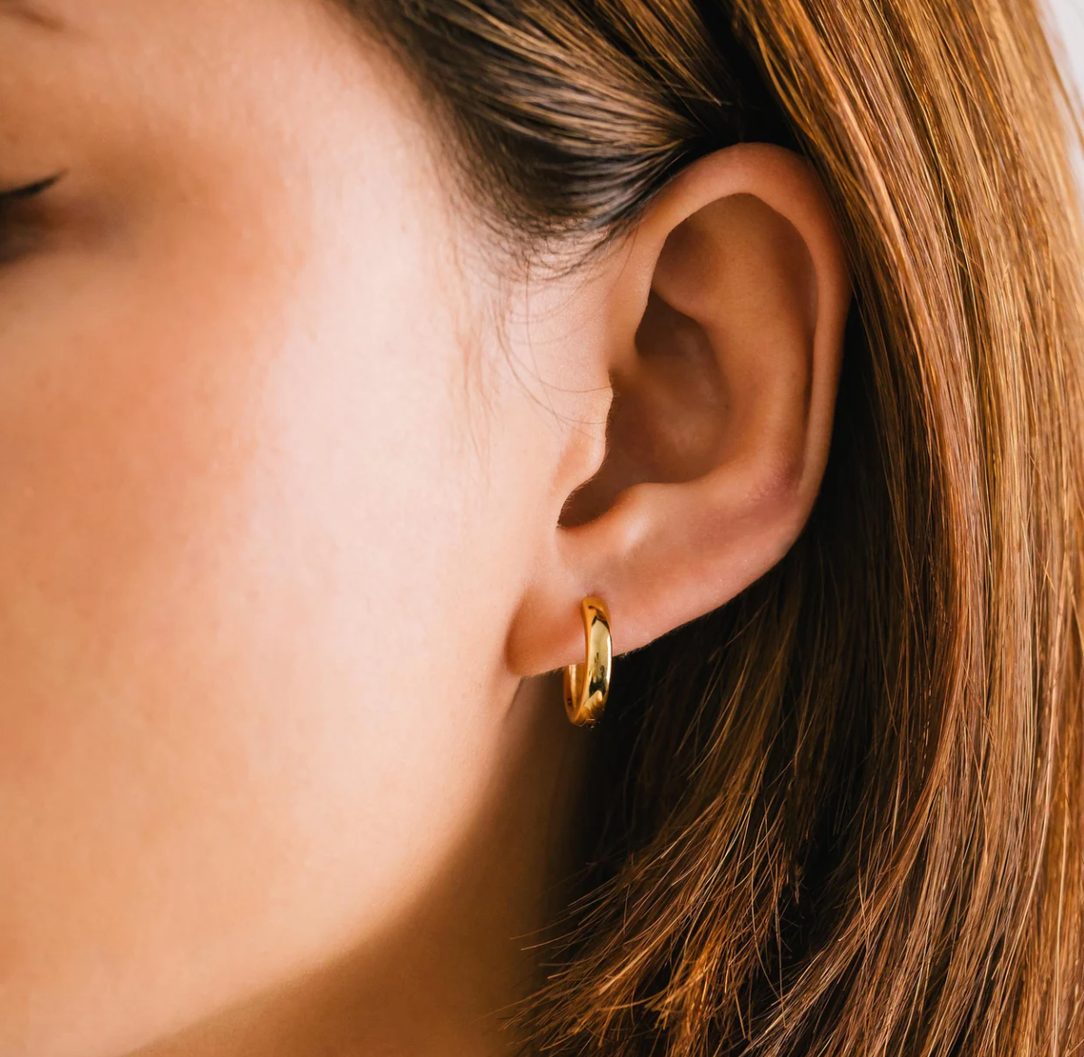 Demi Core Huggie Hoops