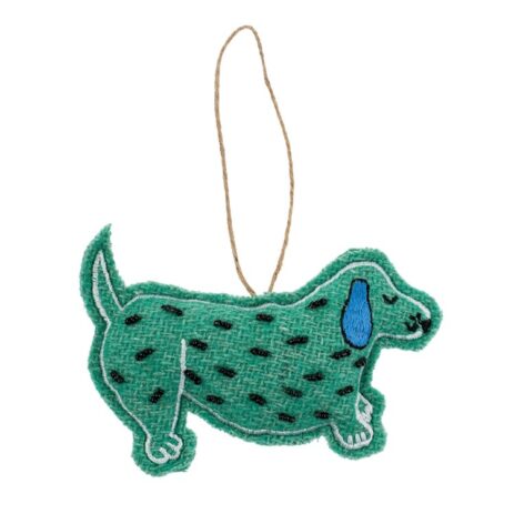 Spotted Dog Embroidered Decoration