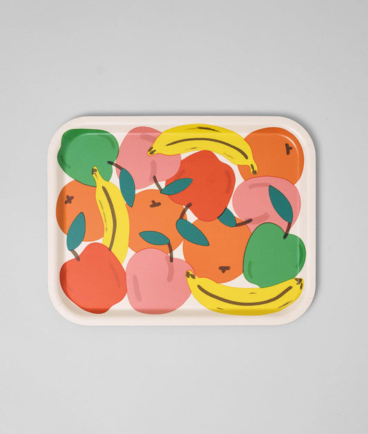 Fruit Bowl Rectangle Birch Serving Tray