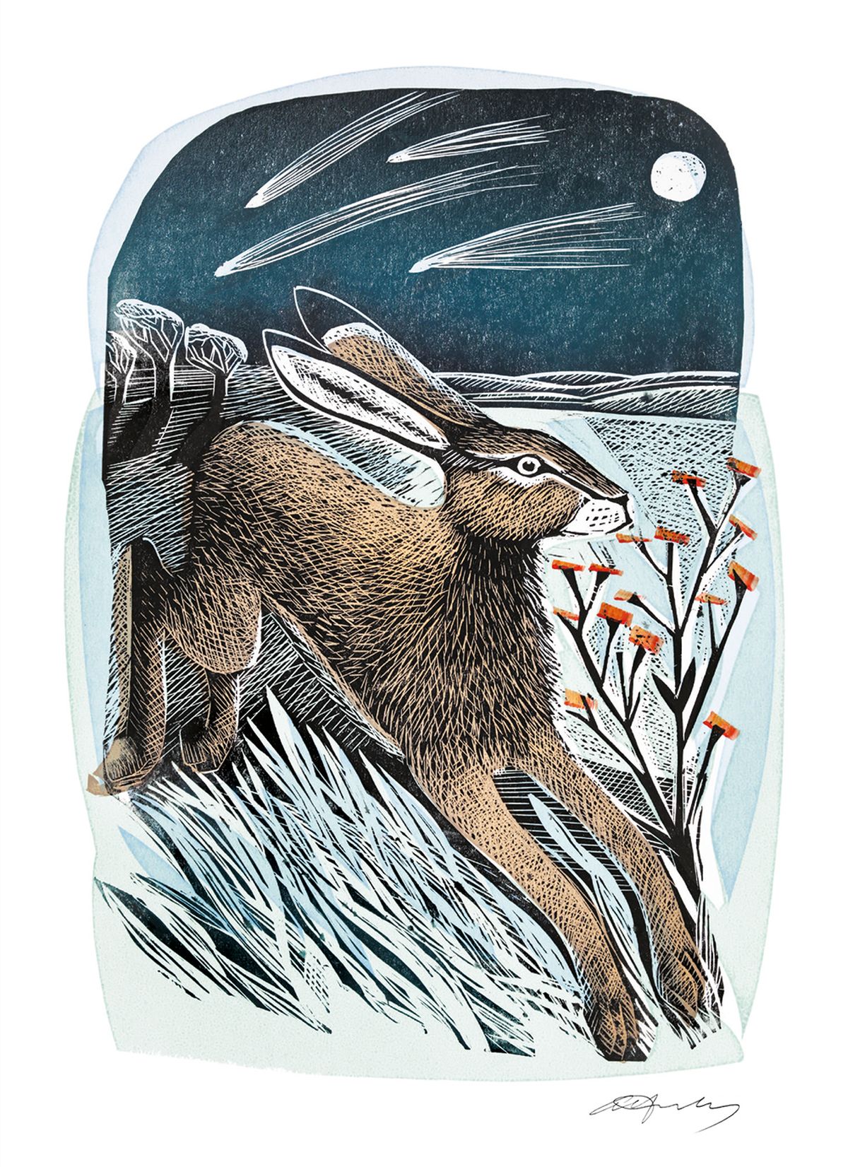 Deep Winter Holiday Boxed Cards