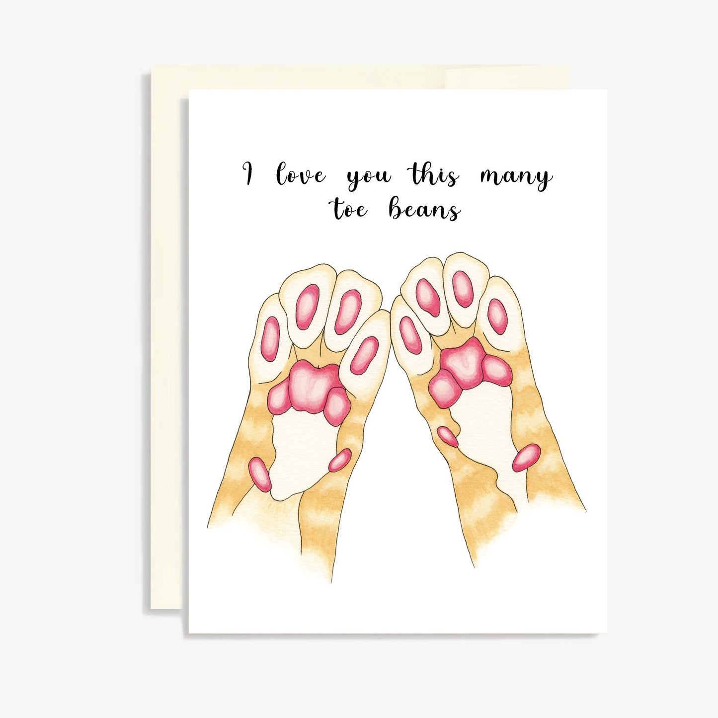 Toe Beans Card