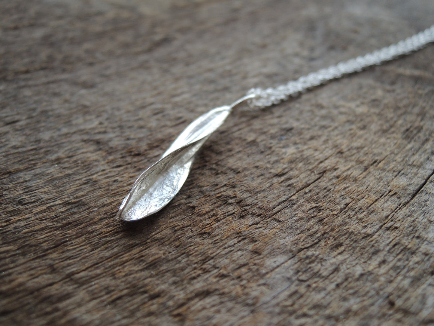 Ash Samara Pendant Necklace