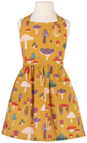 Mushroom Gems Kids Apron