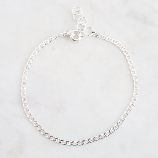 Mariner Chain Bracelet Silver
