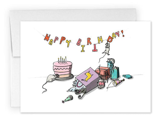 Birthday Rats Card