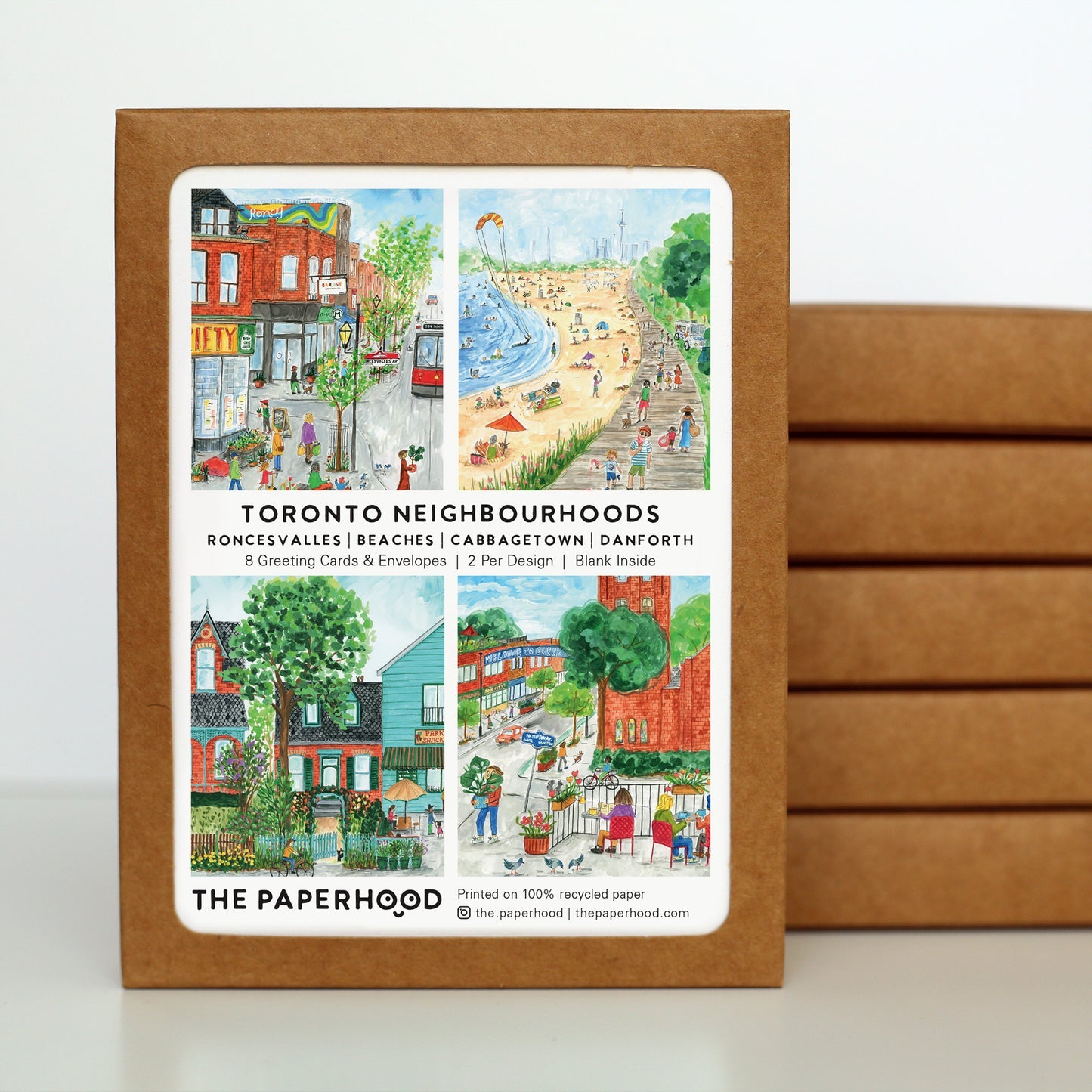 Toronto Neighbourhoods Notecards (Box Set)
