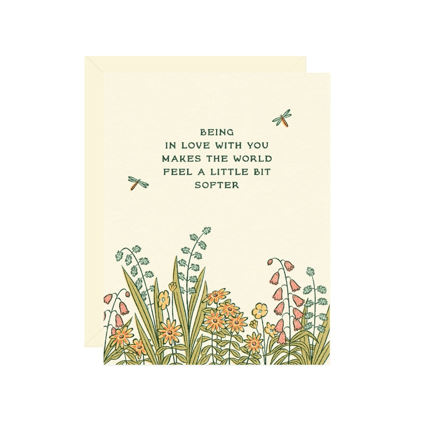 Wildflowers Love Card