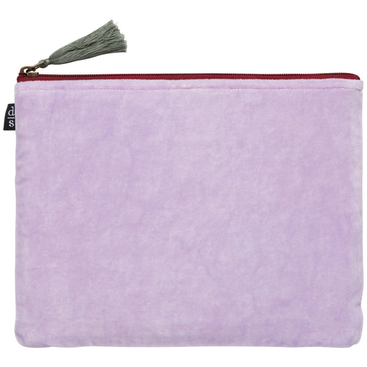 Nocturna Embroidered Flat Pouch