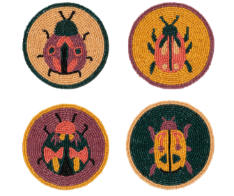 Beaded Coasters