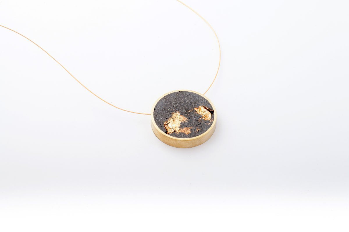 Concrete Framed Necklace