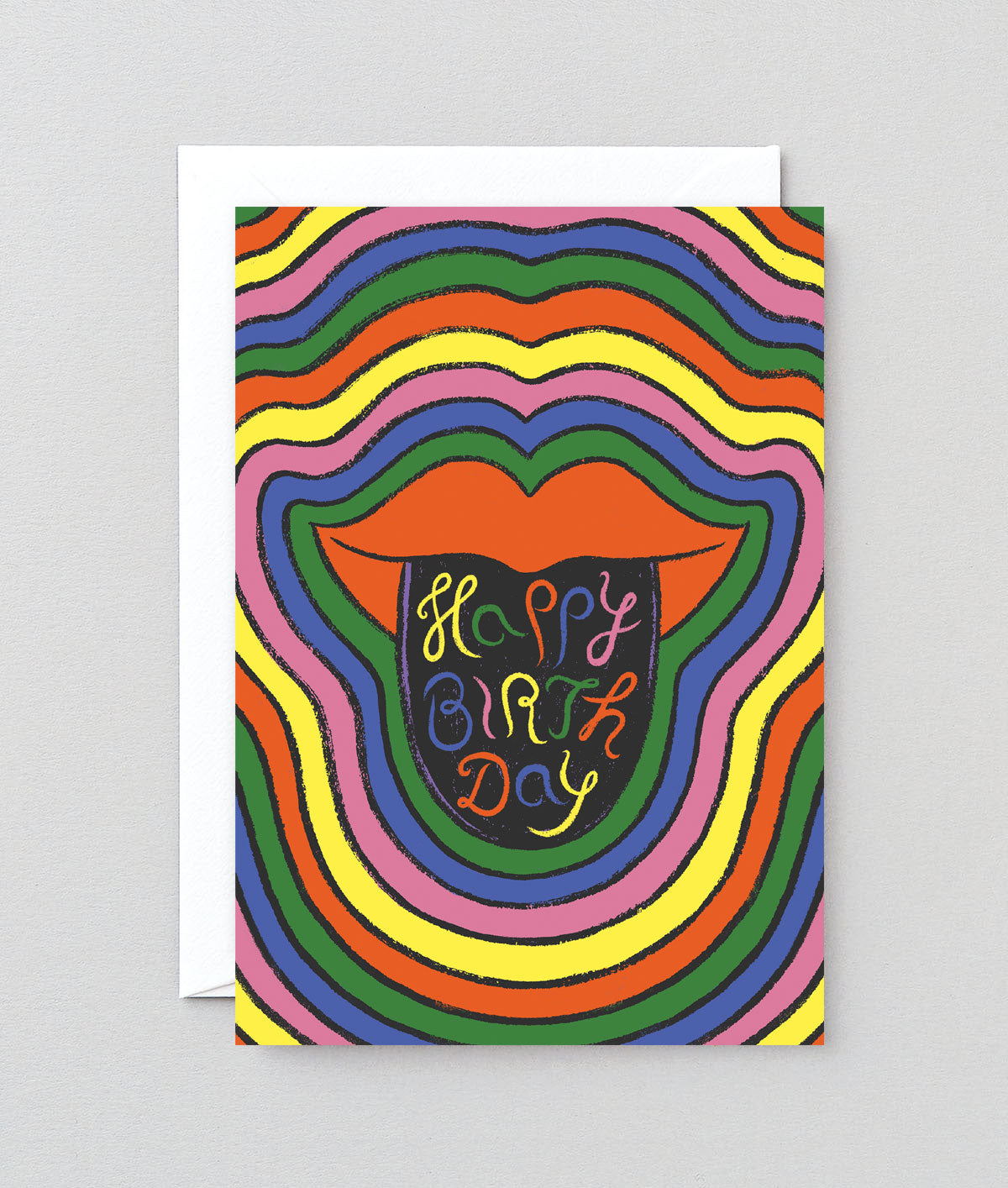 Happy Birthday Lips Card