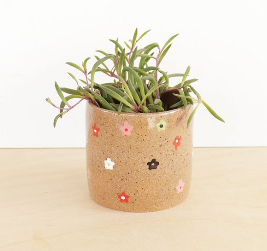 Ditsy Floral Planter