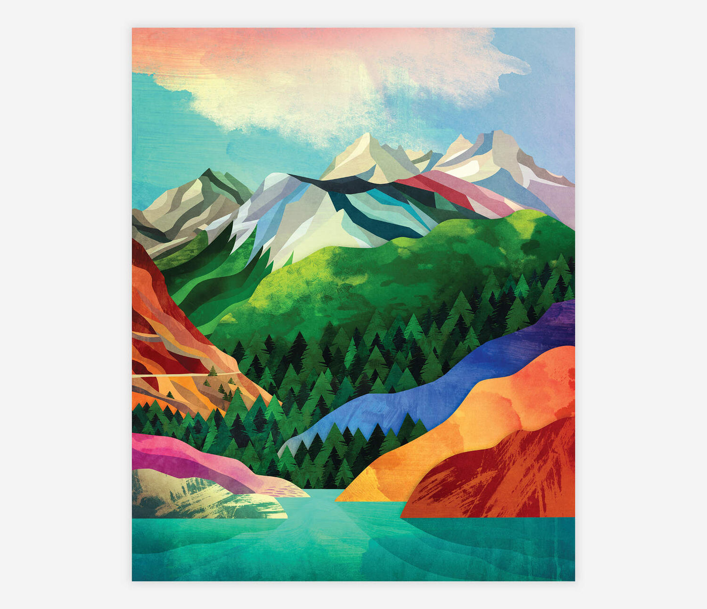 September Giclee Print 8x10
