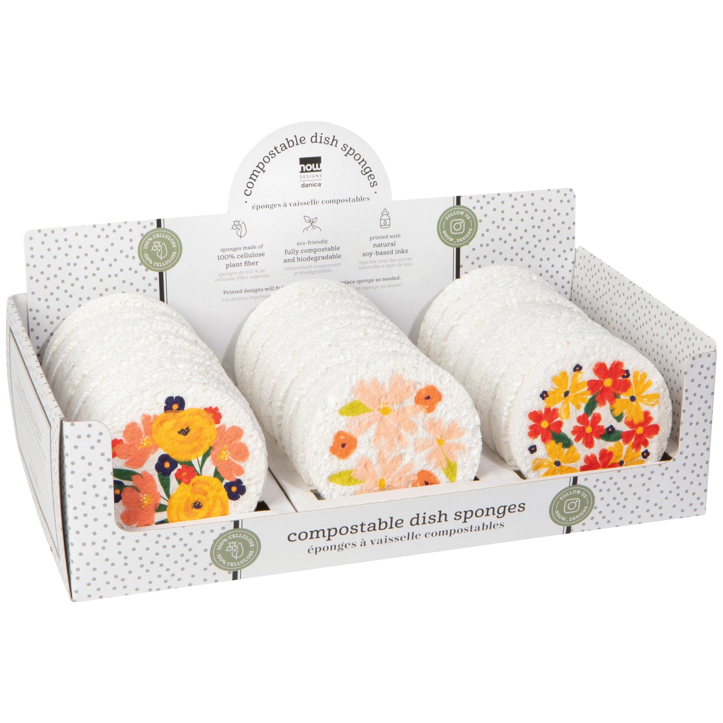 Full Bloom Compostable Sponge